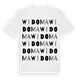 Widoma ordlek t-shirt