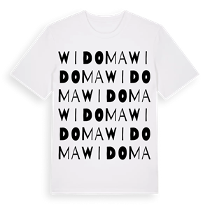 Widoma ordlek t-shirt – ekologisk bomull t-shirt från Pinshirt