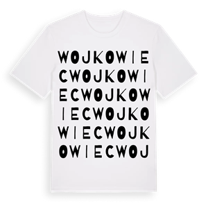 Wojkowiec ordlek t-shirt – ekologisk bomull t-shirt från Pinshirt