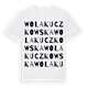 Wola Kuczkowska ordlek t-shirt