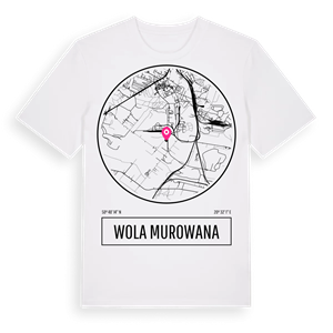 Wola Murowana t-shirt – ekologisk bomull t-shirt från Pinshirt