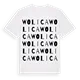 Wolica ordlek t-shirt