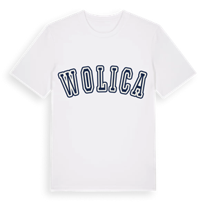 Wolica college t-shirt – ekologisk bomull t-shirt från Pinshirt