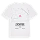 Zachybie karta t-shirt