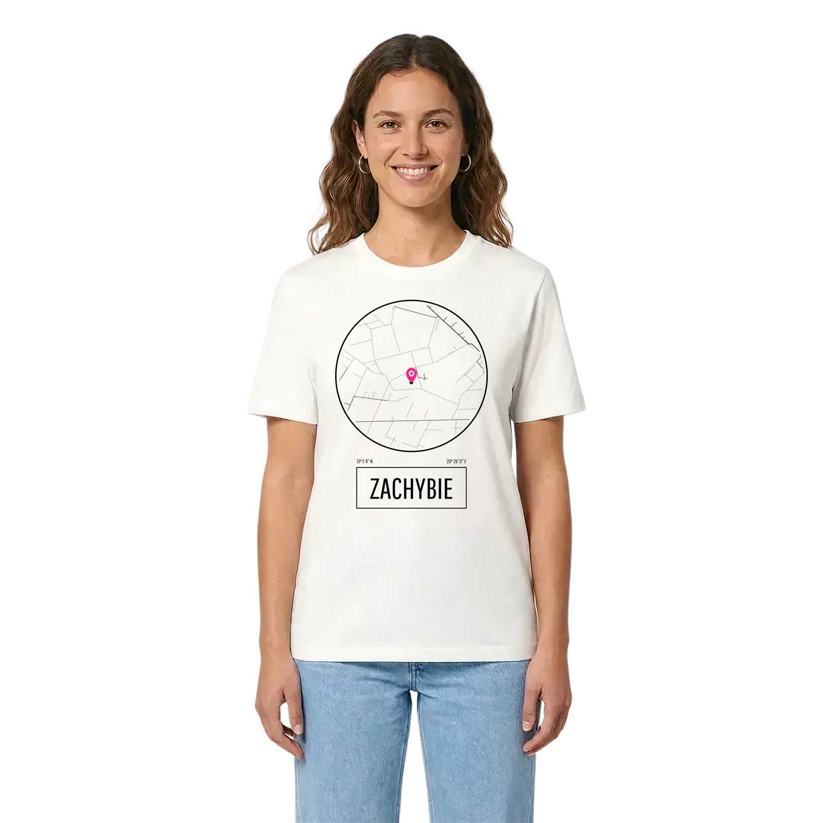 Zachybie t-shirt – White, i miljö