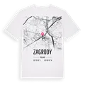 Zagrody karta t-shirt