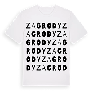 Zagrody ordlek t-shirt – ekologisk bomull t-shirt från Pinshirt