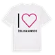 Jag älskar Żelisławice t-shirt stort tryck