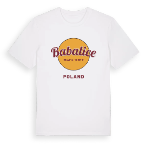 Babalice cirkel t-shirt – ekologisk bomull t-shirt från Pinshirt