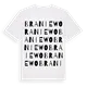 Braniewo ordlek t-shirt