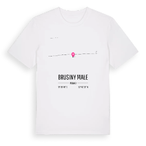 Brusiny Małe karta t-shirt – ekologisk bomull t-shirt från Pinshirt