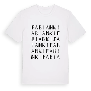 Fabianki ordlek t-shirt – ekologisk bomull t-shirt från Pinshirt