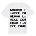 Górowo Iławeckie ordlek t-shirt