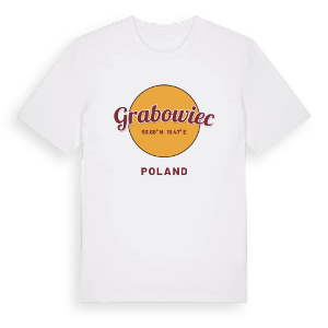 Grabowiec cirkel t-shirt – ekologisk bomull t-shirt från Pinshirt