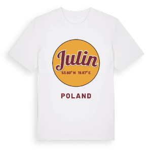Julin cirkel t-shirt – ekologisk bomull t-shirt från Pinshirt