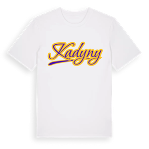 Kadyny baseball t-shirt – ekologisk bomull t-shirt från Pinshirt