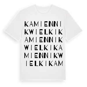 Kamiennik Wielki ordlek t-shirt – ekologisk bomull t-shirt från Pinshirt