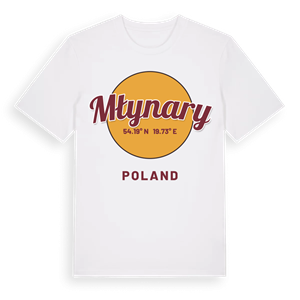 Młynary cirkel t-shirt – ekologisk bomull t-shirt från Pinshirt