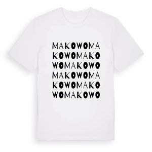 Makowo ordlek t-shirt – ekologisk bomull t-shirt från Pinshirt
