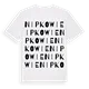 Nipkowie ordlek t-shirt