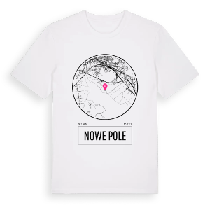 Nowe Pole t-shirt – ekologisk bomull t-shirt från Pinshirt