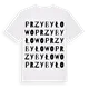 Przybyłowo ordlek t-shirt