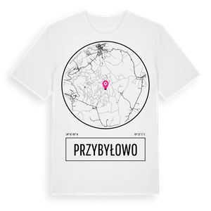 Przybyłowo t-shirt – ekologisk bomull t-shirt från Pinshirt