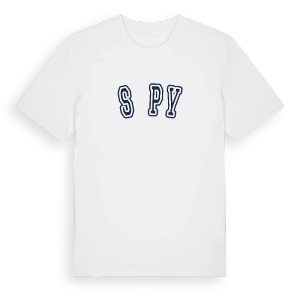 Sąpy college t-shirt – ekologisk bomull t-shirt från Pinshirt