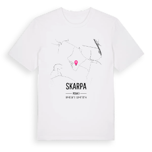 Skarpa karta t-shirt – ekologisk bomull t-shirt från Pinshirt