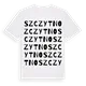 Szczytno ordlek t-shirt