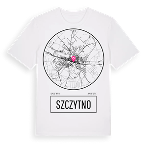Szczytno t-shirt – ekologisk bomull t-shirt från Pinshirt