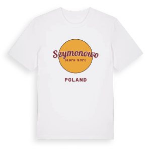 Szymonowo cirkel t-shirt – ekologisk bomull t-shirt från Pinshirt