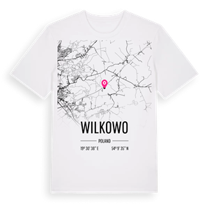Wilkowo karta t-shirt – ekologisk bomull t-shirt från Pinshirt
