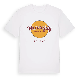 Wirwajdy cirkel t-shirt – ekologisk bomull t-shirt från Pinshirt