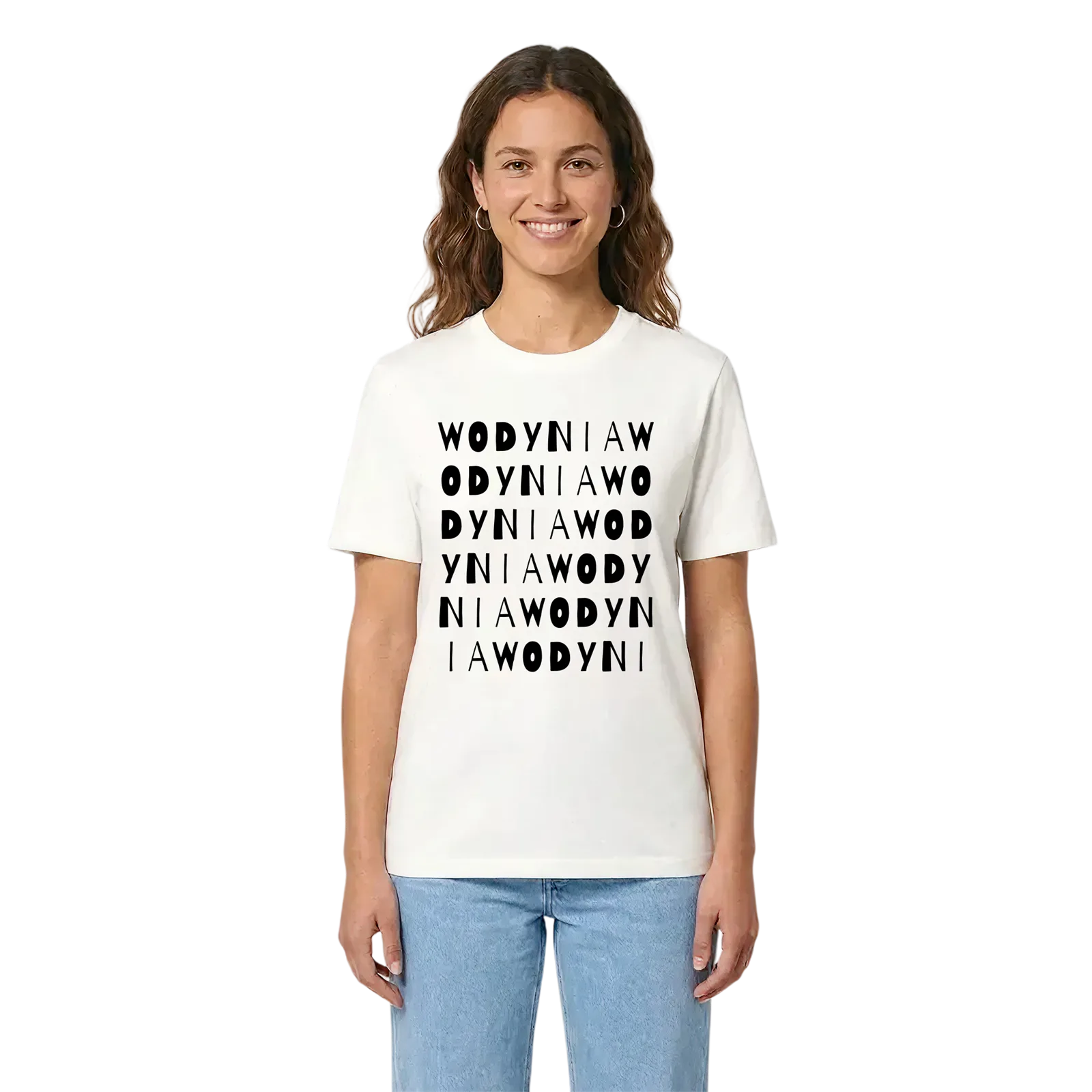 Wodynia ordlek t-shirt – White, i miljö