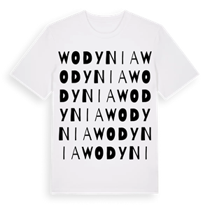 Wodynia ordlek t-shirt – ekologisk bomull t-shirt från Pinshirt