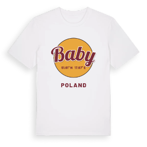 Baby cirkel t-shirt – ekologisk bomull t-shirt från PinShirt