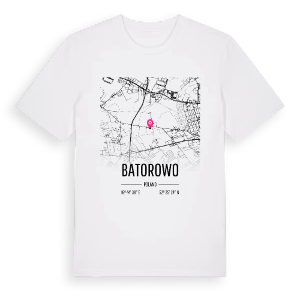 Batorowo karta t-shirt – ekologisk bomull t-shirt från PinShirt