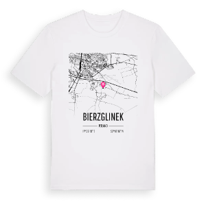 Bierzglinek karta t-shirt – ekologisk bomull t-shirt från PinShirt