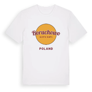 Boruchowo cirkel t-shirt – ekologisk bomull t-shirt från PinShirt