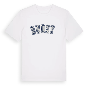 Budzyń college t-shirt – ekologisk bomull t-shirt från PinShirt