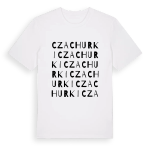 Czachurki ordlek t-shirt – ekologisk bomull t-shirt från PinShirt