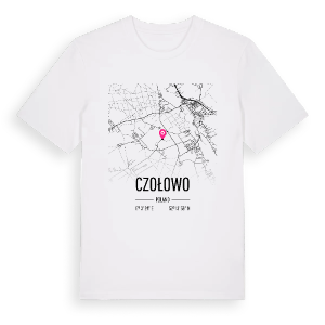 Czołowo karta t-shirt – ekologisk bomull t-shirt från PinShirt