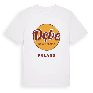 Dębe cirkel t-shirt – ekologisk bomull t-shirt från PinShirt