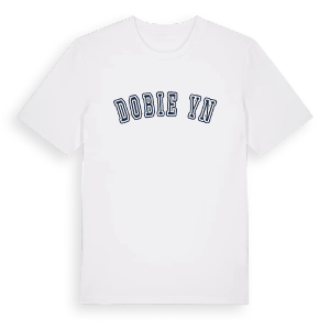 Dobieżyn college t-shirt – ekologisk bomull t-shirt från PinShirt