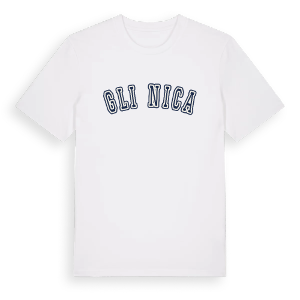 Gliśnica college t-shirt – ekologisk bomull t-shirt från PinShirt