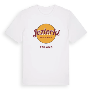 Jeziorki cirkel t-shirt – ekologisk bomull t-shirt från PinShirt