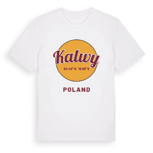 Kalwy cirkel t-shirt – ekologisk bomull t-shirt från PinShirt