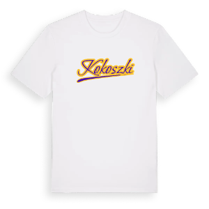 Kokoszki baseball t-shirt – ekologisk bomull t-shirt från PinShirt