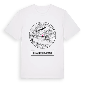 Komandoria-Pomet t-shirt – ekologisk bomull t-shirt från PinShirt